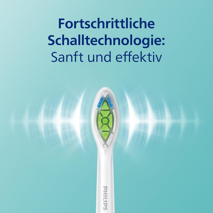 Philips Sonicare ProtectiveClean 4300 elektrische Zahnbürste, Schallzahnbürste mit zwei Intensitätss