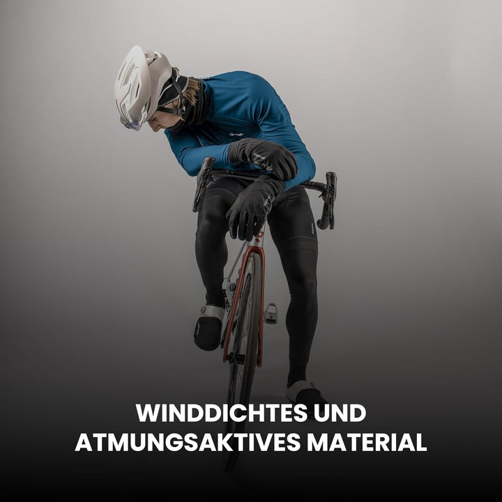 GripGrab Windster 2 Winddichte Winter Fahrradhandschuhe Gepolstert Gefüttert Thermo Touchscreen Rads