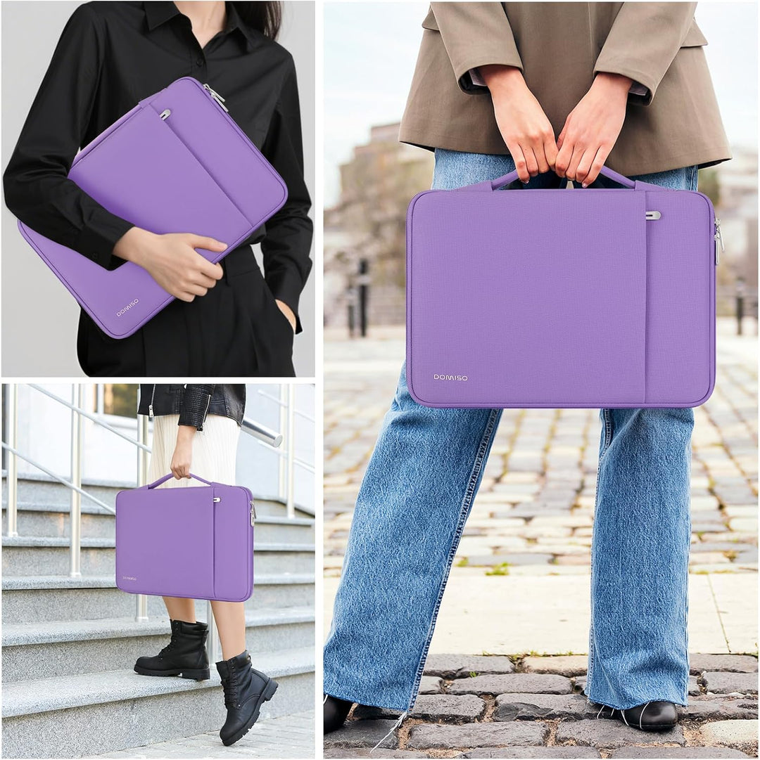 DOMISO Laptoptasche 17 Zoll Hülle Stossfest Wasserdicht Laptop Sleeve PC Case Notebook Schutztasche