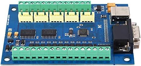 Dpofirs MACH3 100-kHz-Motion-Controller-Karte, USB-CNC-5-Achsen-Steuerkarte Gravur-Breakout-Board fü