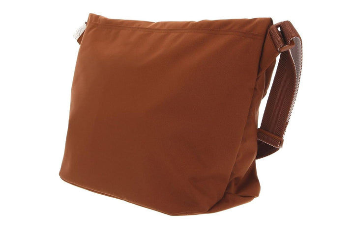 LÄSSIG Baby Wickeltasche inkl. Accessoires/Green Label Manu Messenger Bag rust, Rust