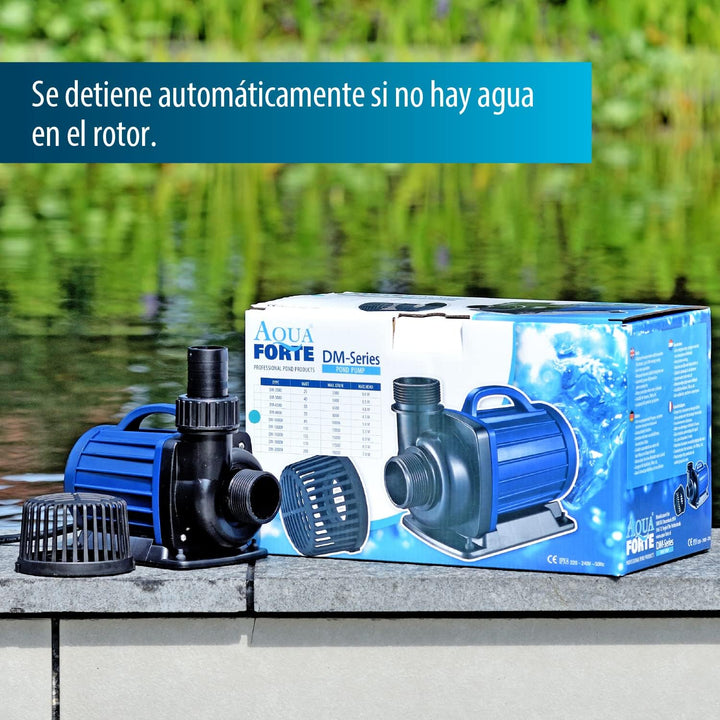 AquaForte DM-3.500 Teich/Filterpumpen, 25 Watt, Maximale Durchfluss 3.5 m3/Stunde, Maximale Förderhö
