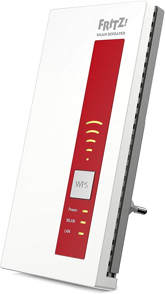 AVM FRITZ!WLAN Mesh Repeater 1750E (Dual-WLAN AC + N bis zu 1.300 MBit/s (5 GHz) + 450MBit/s (2,4 GH