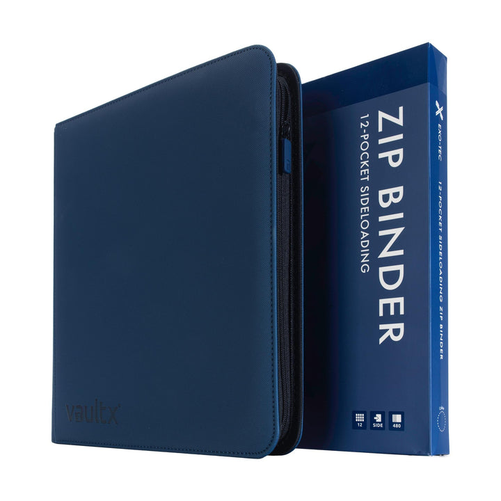 Vault X Premium eXo-Tec Zip Heftmappe - 12 Fächer Sammelkarten Trading Cards Mappe - 480 Fächer mit