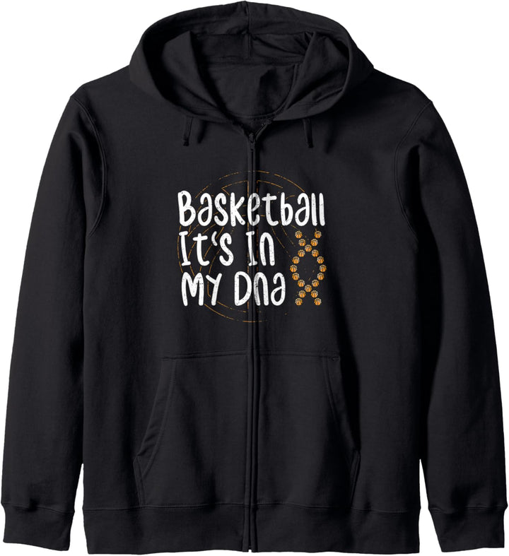 Funny DNA: Basketball It's In My Dna - Basketball Kapuzenjacke