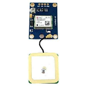 Paradisetronic.com GPS-Modul mit NEO-6M und Keramikantenne für Arduino und Flugregler, UART, u-blox