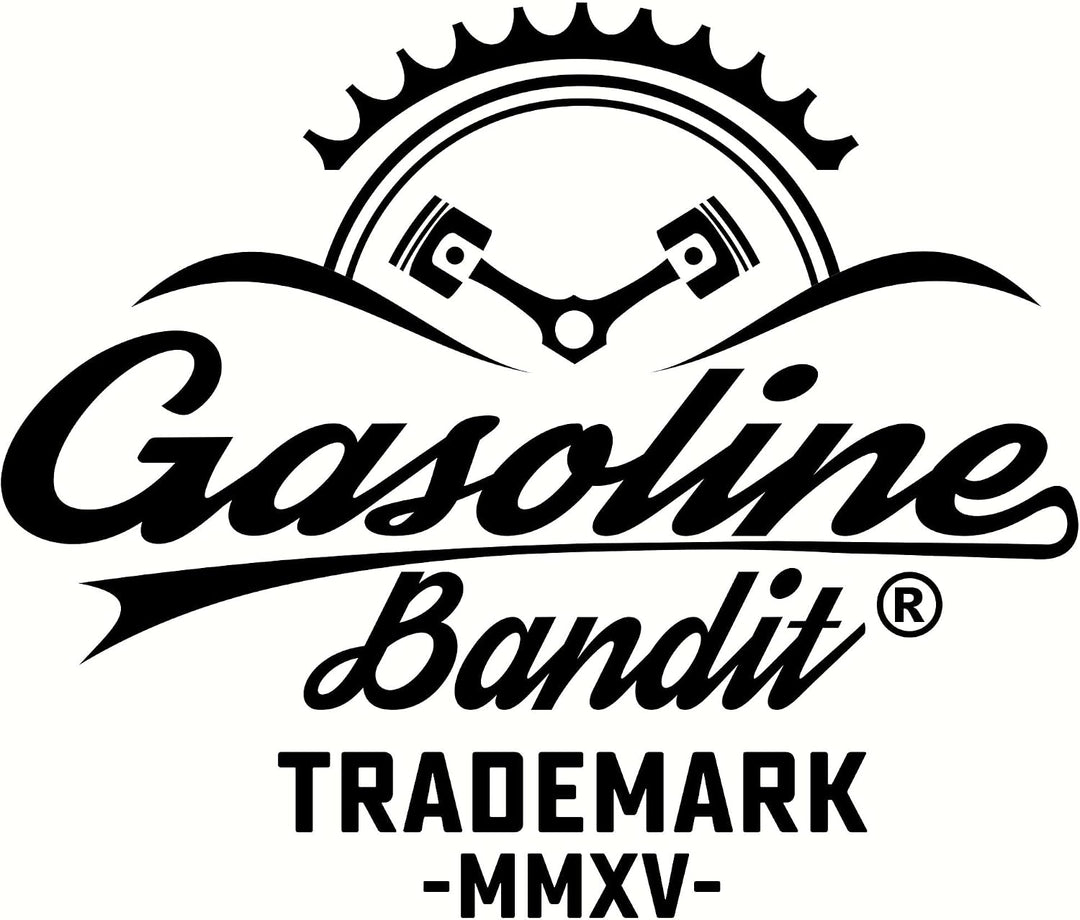 Gasoline Bandit Rockabilly Worker Herren-Hemd schwarz-rot kariert Reine Baumwolle - Let The Good Tim