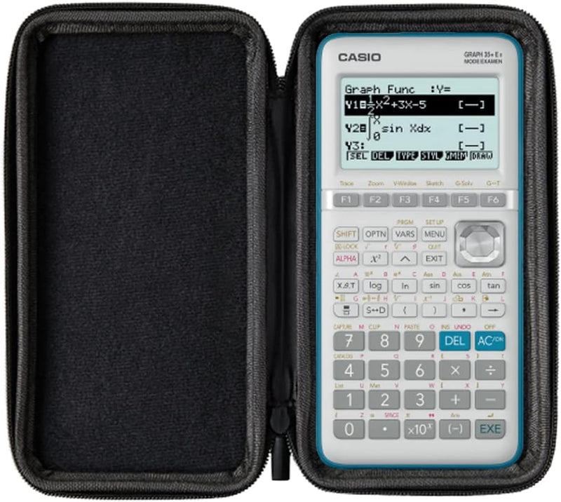 CALCUSO Sparpaket Schwarz vom Taschenrecher Casio Graph 35+ E II schwarz Casio Graph 35+EII, schwarz