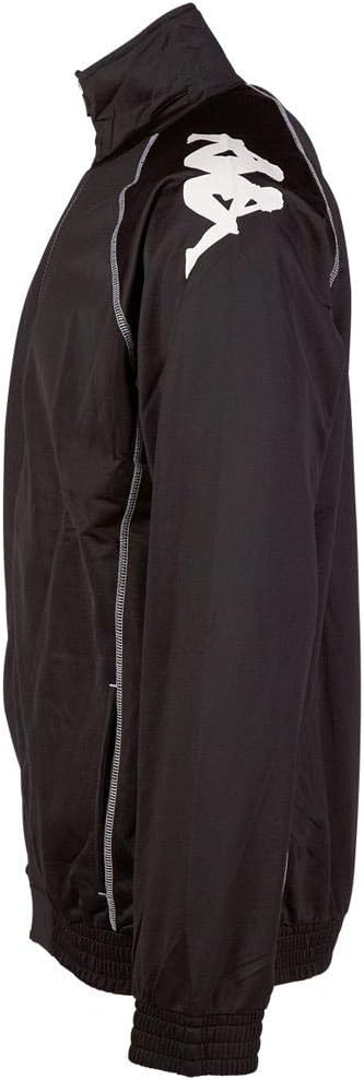 Kappa Herren Jogginsanzug Ephraim, klassischer Trainingsanzug bestehend aus Jacke und Hose, Sportanz