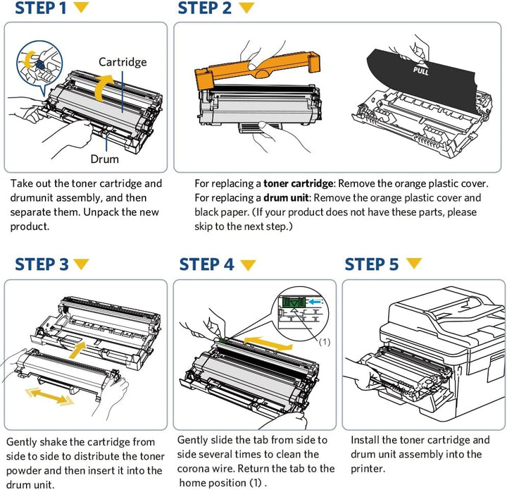 TN2420 TN-2420 Kompatible Tonerkartusche für Brother TN2420 TN2410 DR2400 für MFC-L2710DW L2710DN DC