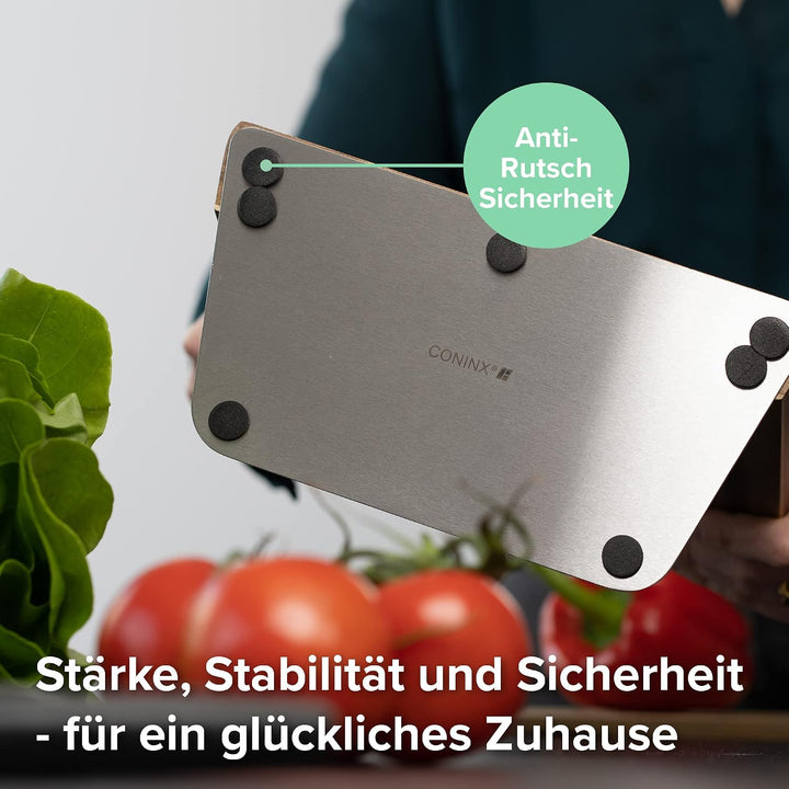 Coninx Magnet Messerblock ohne Messer 22x23CM | Magnetischer Messerblock unbestückt zur sicheren, sa