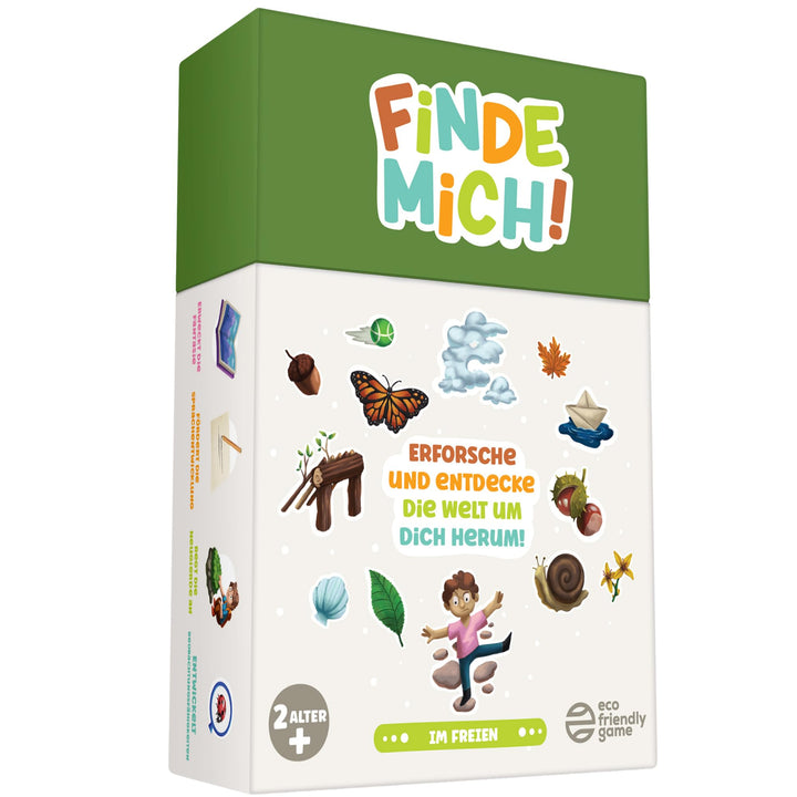 Finde Mich! Im Freien – Suchspiel & Entdeckerkarten für Kinder ab 2–8 Jahren – Natur-Kartenspiel & M