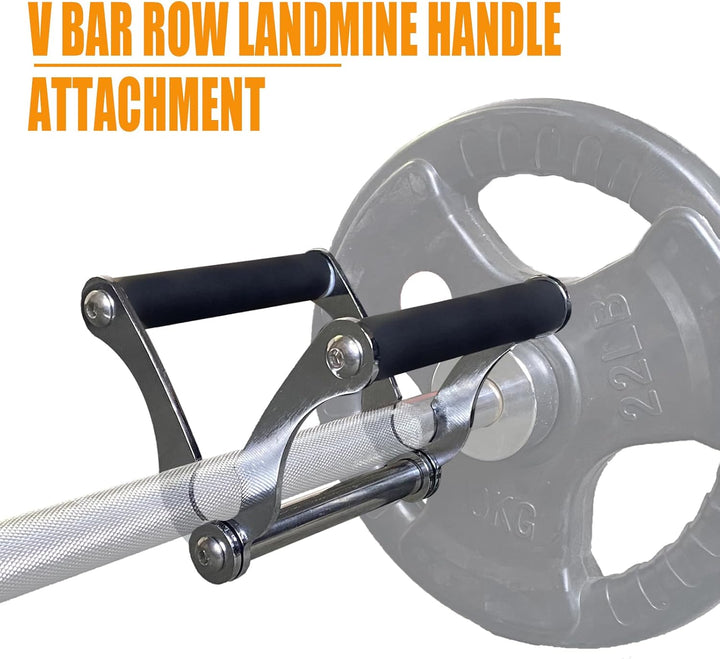 KORIKAHM Viking Press Landmine Griff für 5,1 cm olympische Langhantel, T-Bar Row Attachment Core Str