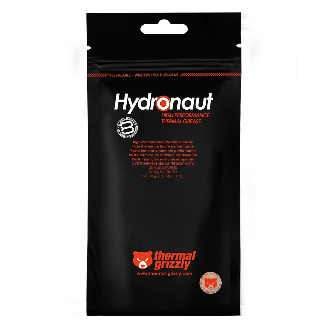 Thermal Grizzly - Hydronaut - 7.8 Gramm/3 ml - Leitfähige Hochleistungs-Wärmeleitpaste - Ideal für L