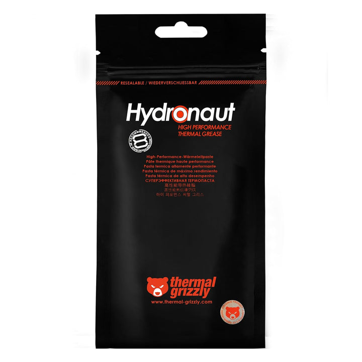 Thermal Grizzly - Hydronaut - 7.8 Gramm/3 ml - Leitfähige Hochleistungs-Wärmeleitpaste - Ideal für L