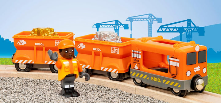 BRIO World - 36049 Güterzug | Zugset für Kinder ab 3 Jahren