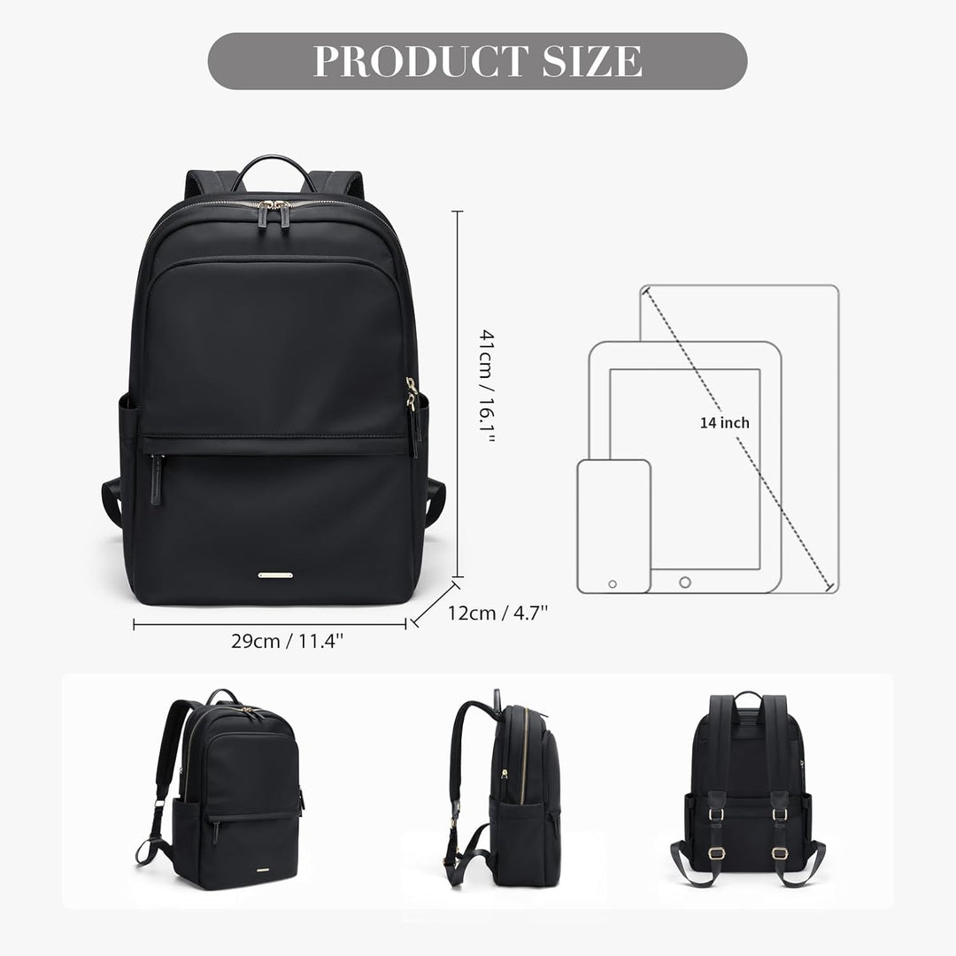 GOLF SUPAGS Laptop Rucksack für Damen Casual Daypack für Arbeit Reisen College Schulrucksack Handtas