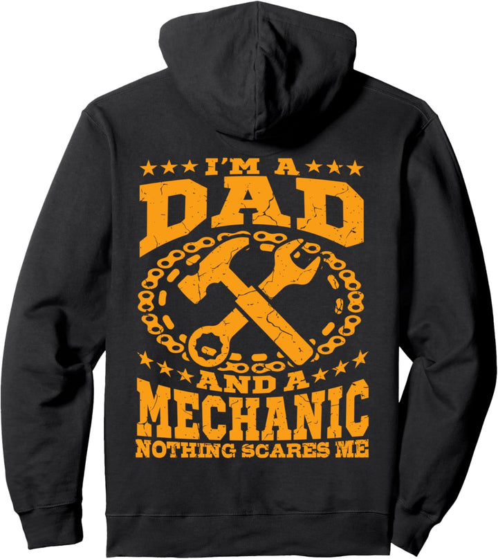 KFZ Mechaniker Werkstatt Team MECHANIKER PAPA Vatertag Pullover Hoodie