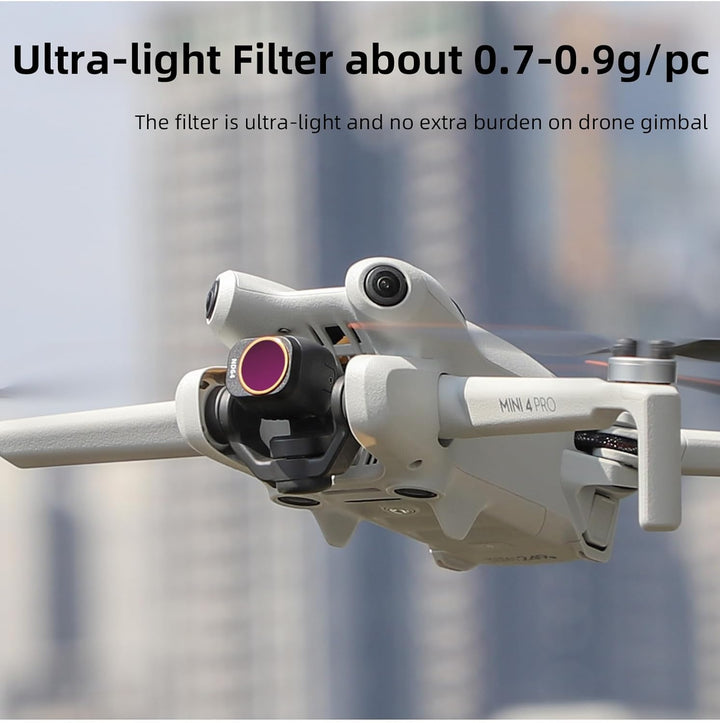 Objektivfilter für DJI Mini 4 Pro Polarisationsfilter verstellbar CPL, CPL