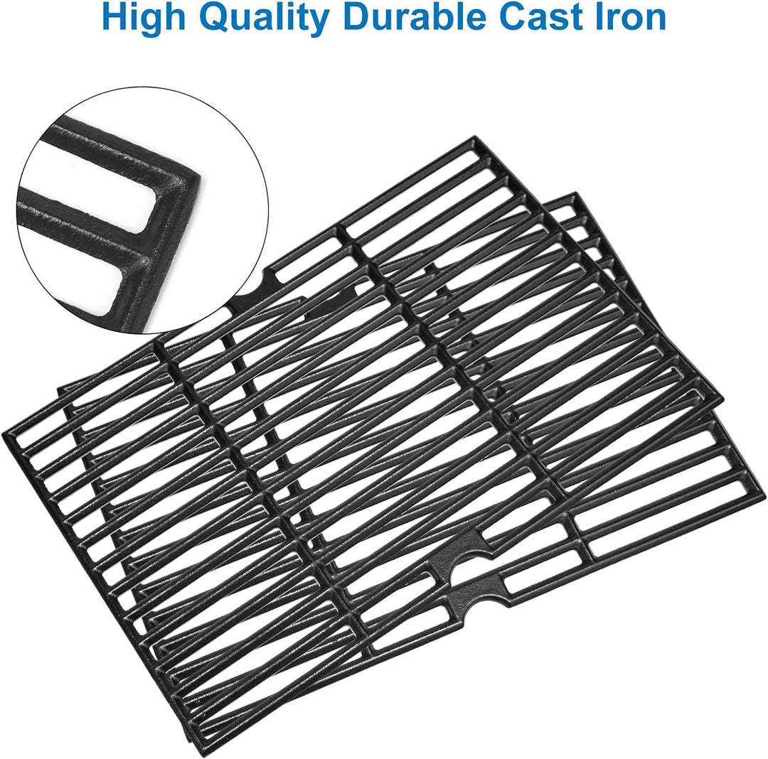 Denmay 41.9 x 54.6cm Gusseisen Grillrost Ersatzteile für Tepro Toronto Click, Taino Hero XL Holzkohl