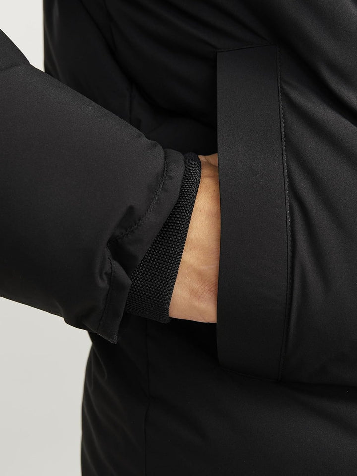 JACK & JONES Male Steppjacke Steppjacke XXL Schwarz, XXL Schwarz