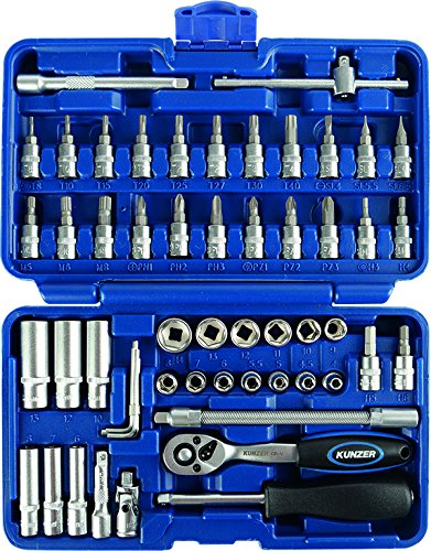 Kunzer Steckschlüssel-Satz 1/4" 54 teilig