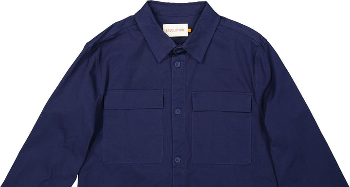Revolution Herren Shirt L Navy, L Navy
