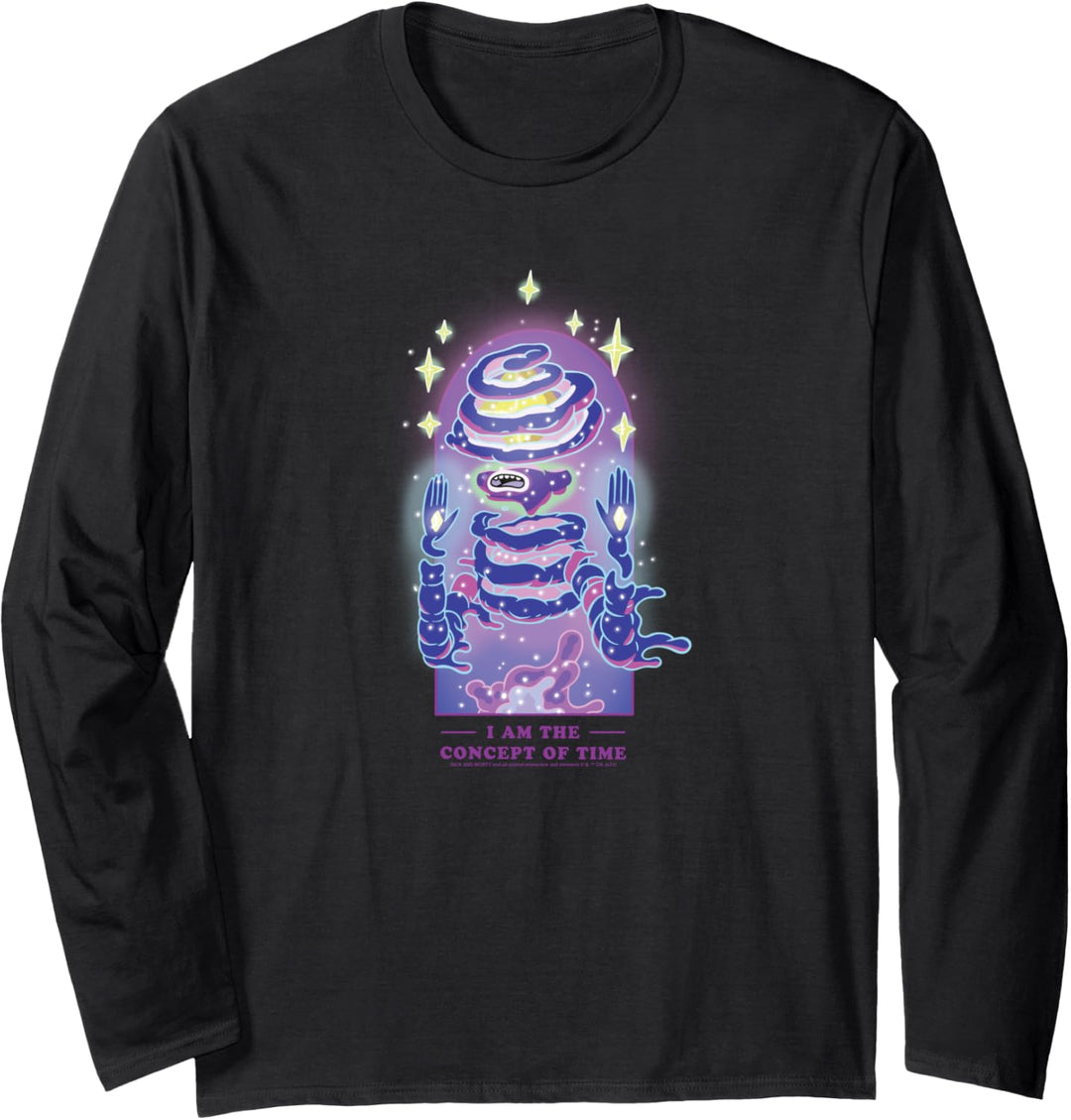 Rick and Morty Concept of Time Langarmshirt