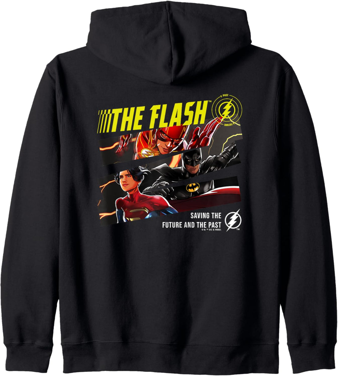 The Flash Movie Batman Supergirl Panels Kapuzenjacke