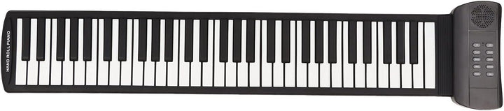 Roll Up Piano, 61 Tasten Tragbares Elektronisches Keyboard Faltbares Bluetooth MIDI Keyboard Piano f