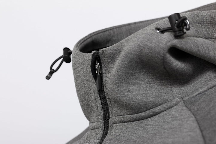 Savage Gear Unisex Tec-Foam Zip Hoodie Hooded Sweatshirt XL Dunkelgrau Melange, XL Dunkelgrau Melang