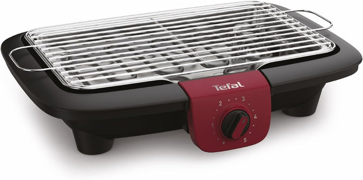 Tefal BG90E5 Easygrill Adjust Elektro- Tischgrill | 2300 Watt | 720 cm² Grillfläche | Einfache Reini