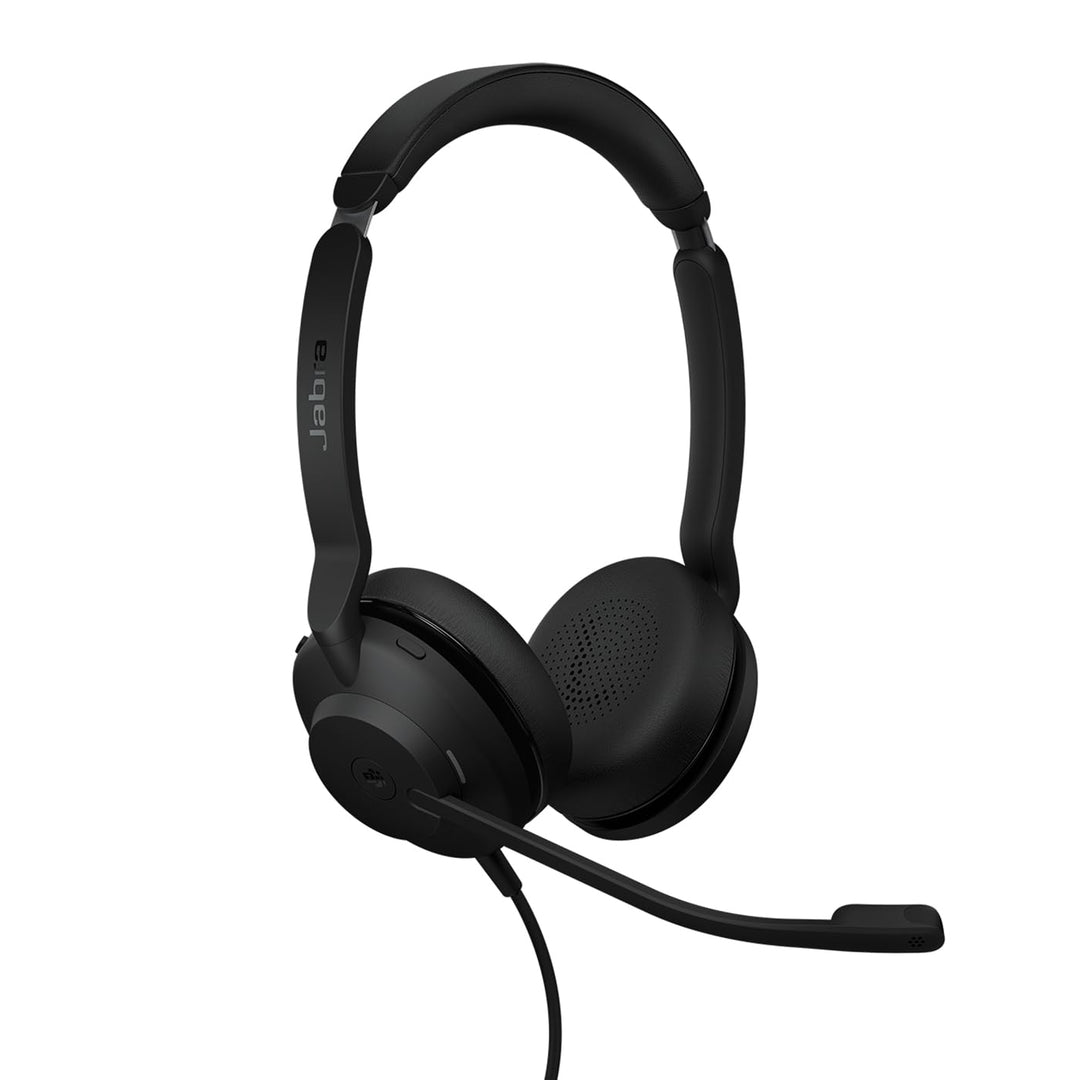 Jabra Evolve2 30 SE - Kabelgebundenes Stereo-Headset mit Geräuschunterdrückung und 2-Mikrofon-Techno