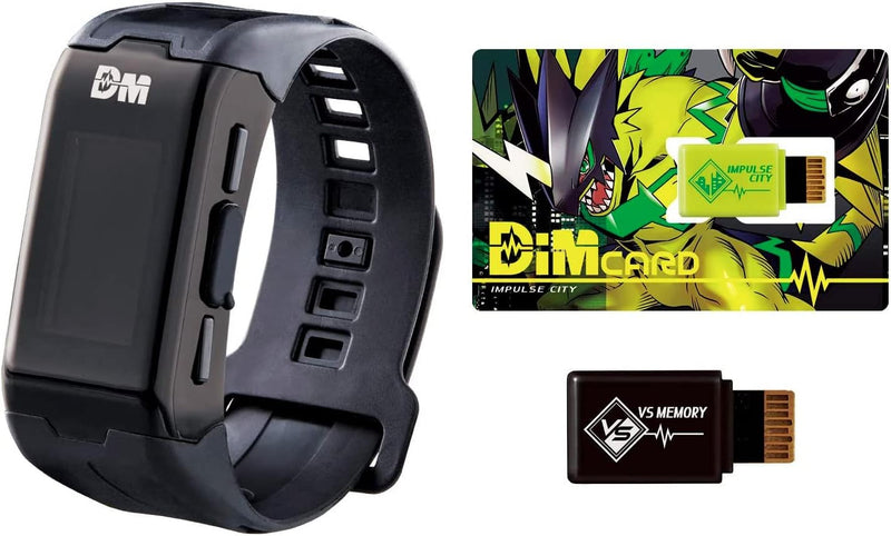 Bandai - Digimon - Vital Armband - Schwarze Version - Verfügbare Sprachen: Englisch & Japanisch - NT