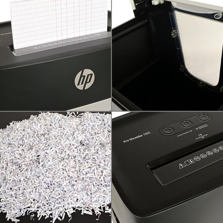 HP Aktenvernichter Pro Shredder 15CC