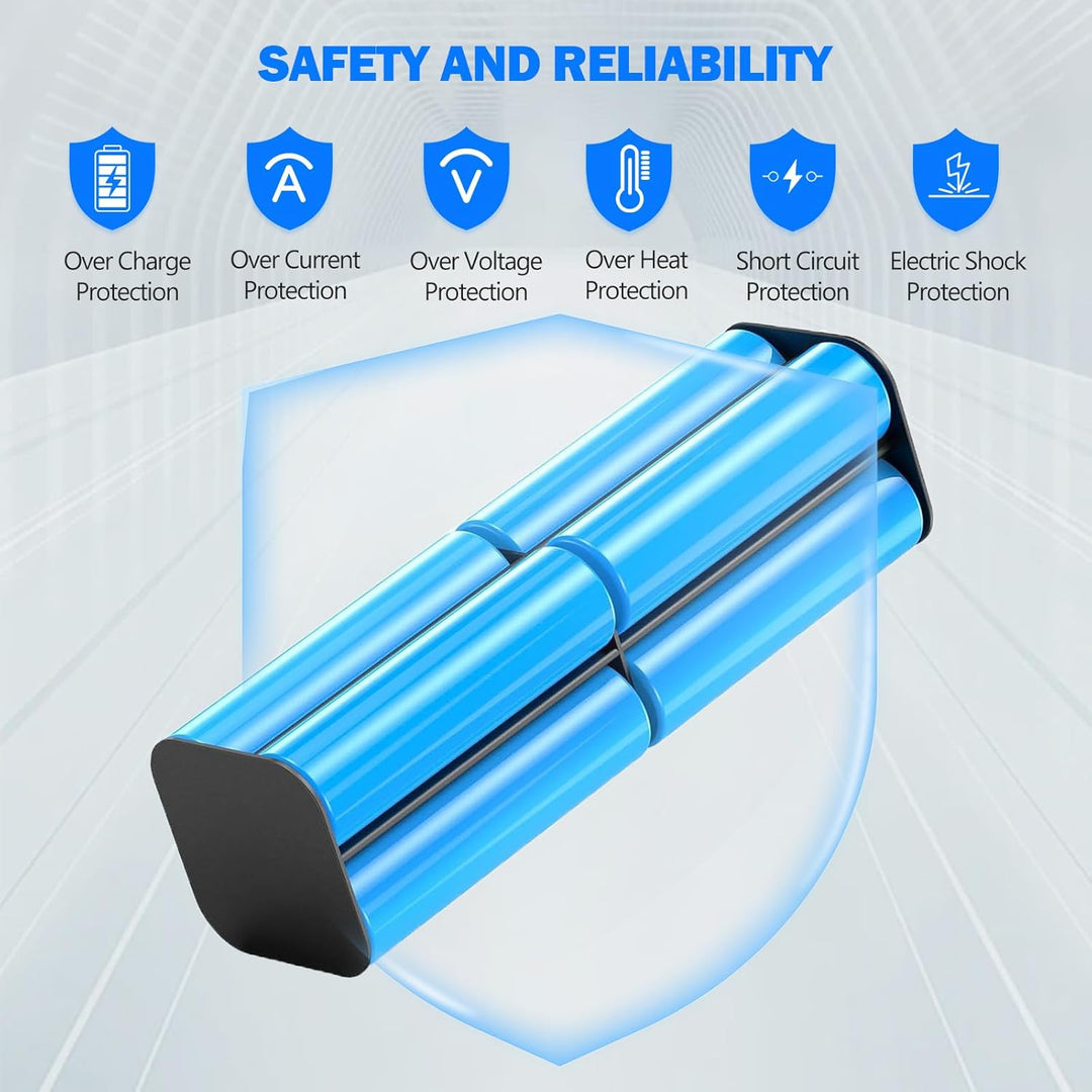 14,4 V 5600 mAh Li-Ion Akku Kompatibel mit Eufy Robovac L70 Hybrid, T2190, T2190G21, 360 S9, X90, X9