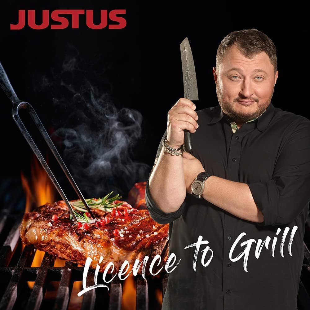 JUSTUS BBQ-Gas-Plancha Grilleau 2, Grillwanne aus emailliertem Stahl, 2 Grillzonen, 1327 04, Edealst