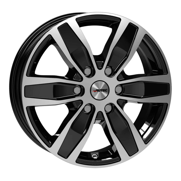 AUTEC Quantro Schwarz poliert 6,5x16 ET56 6x139 Hub Bore 92.40 mm - Alu felgen