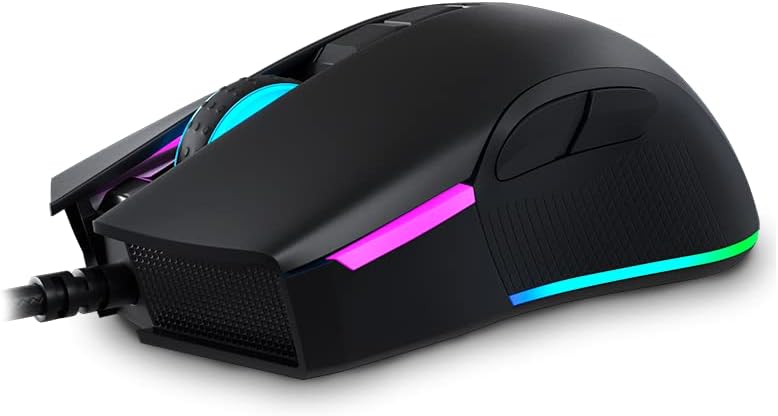 Newskill Eos Gaming-Maus Schwarz, Schwarz