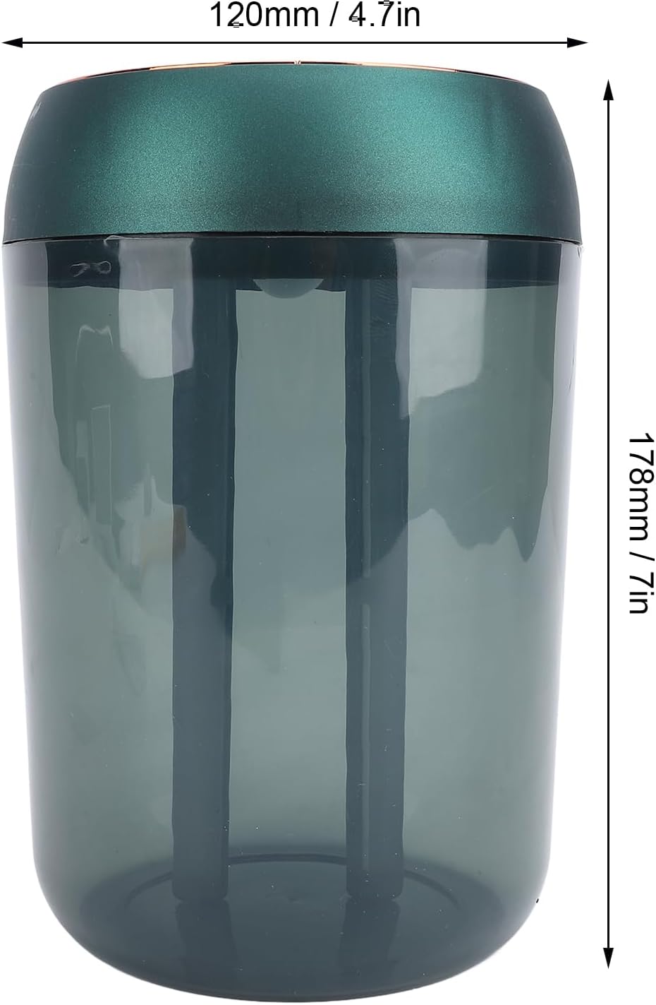 TOPINCN Cool Mist Luftbefeuchter, 2L Tank für Grosse Räume, Leiser 16 DB Pflanzenbefeuchter mit Dopp