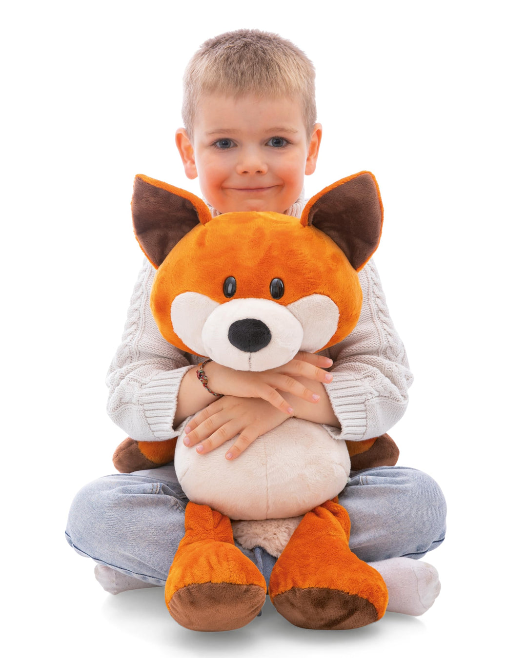 NICI Kuscheltier Fuchs Fabio 50cm - orange - Weiches Plüschtier – niedliches Stofftier zum Kuscheln