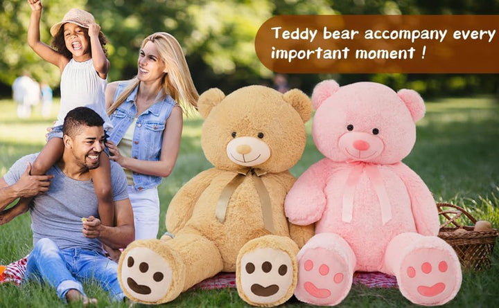 MorisMos 150cm riesen Teddy XXXL, weich gross teddybär XXL,süss kuschelbär plüschbär als Geschenk fü
