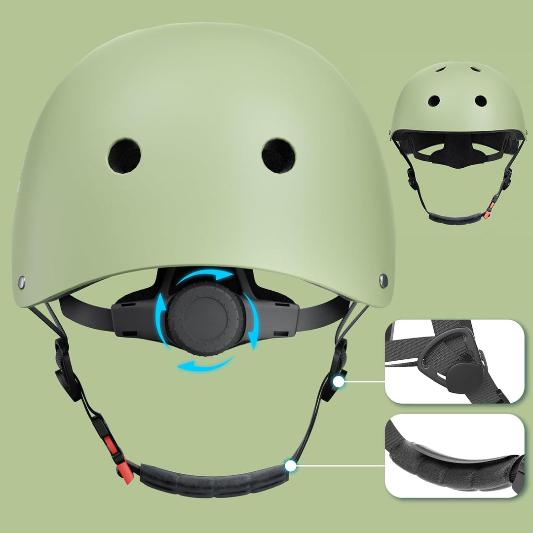 XJD Fahrradhelm für Kinder, Verstellbare Kinderhelm Skaterhelm Kinder Helm für Fahrrad Skateboard Sc