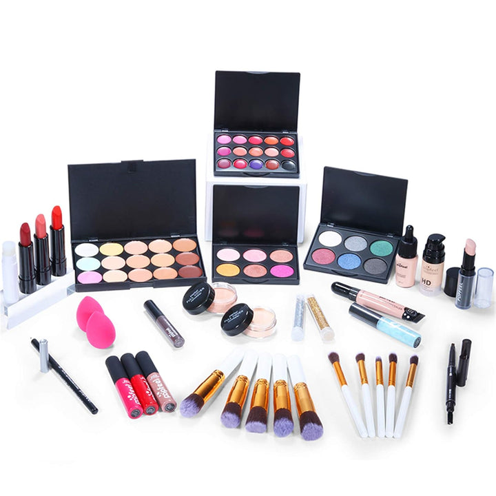 FantasyDay Multifunktions Exquisite Kosmetik Geschenkset Make-up Schmink Kit für Gesicht, Augen und