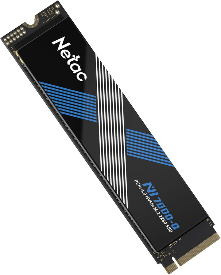 Netac NV7000-Q 1TB PCIe 4.0 Nvme SSD 1TB Internes Solid-State-Laufwerk bis zu 7100MB/s für PC Gamer