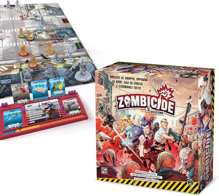 Asmodee - Zombicide, Seconda Edizione, Gioco da Tavolo, Edizione in Italiano, 8487