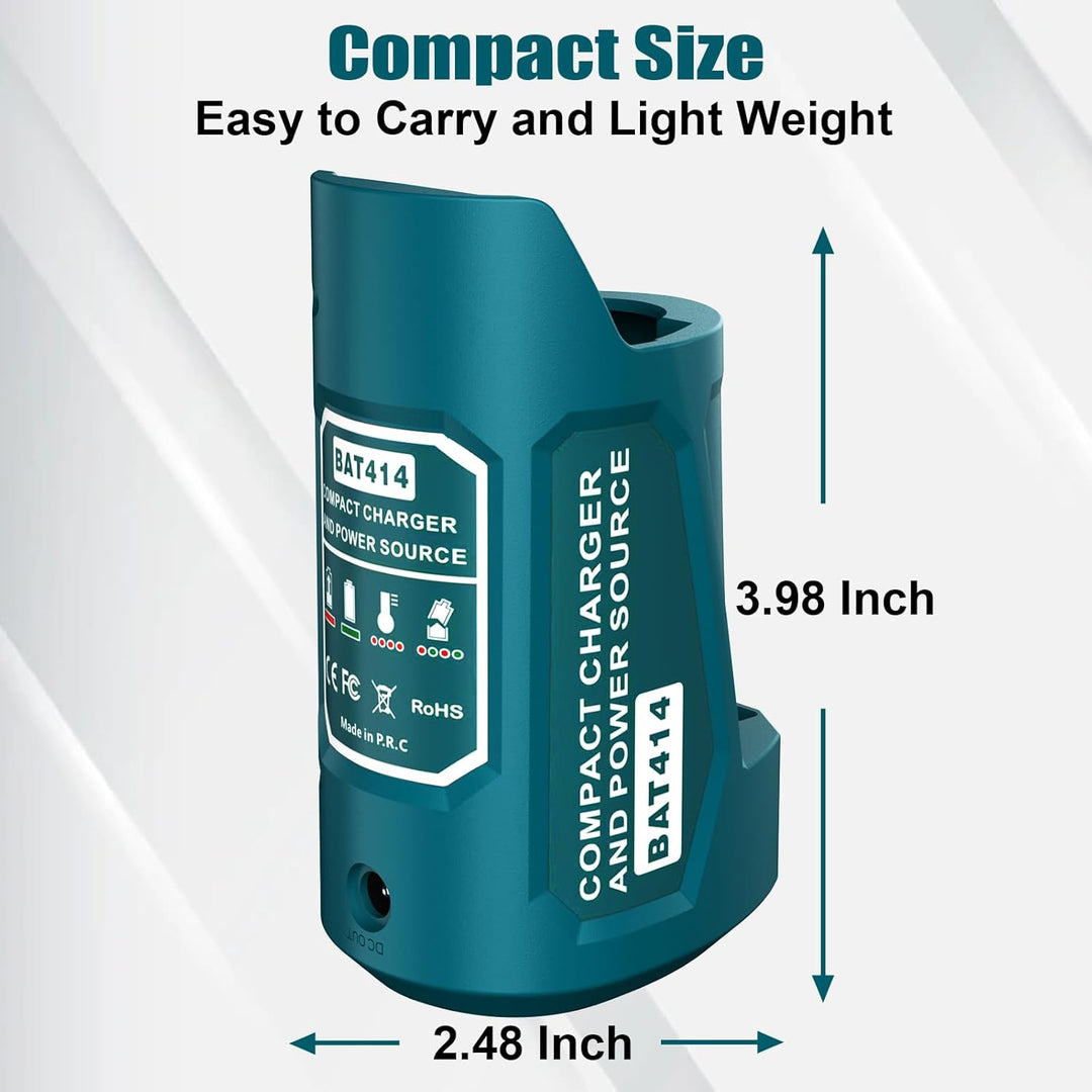 TPDL Adapter für Bosch GBA 12V Professional System mit DC-Anschluss und USB-Outport, Power Wheels, L