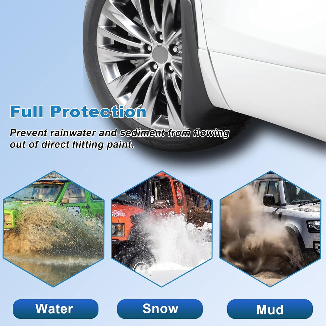 SharpCost (Upgraded) CDEFG Mud Flaps Splash Guards for RAV4 2019 2020 2021 2022 2023 Mudflap Fender