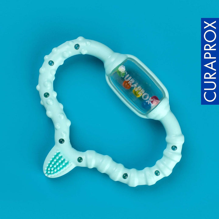Curaprox Baby Beissring - Für Kleinkinder 0-24 Monate/Lindert Zahnbeschwerden & stimuliert die senso