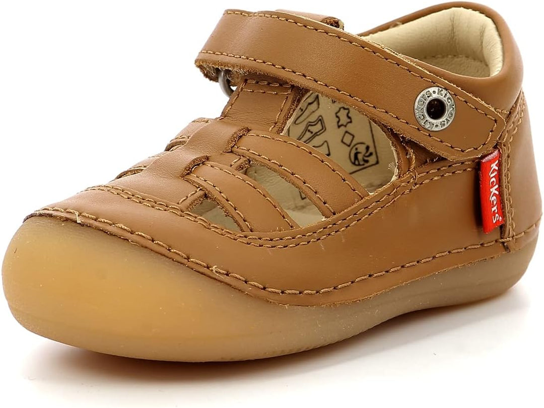 Kickers Unisex Baby Sushy Oxford-Schuh 18 EU Camel Clair, 18 EU Camel Clair